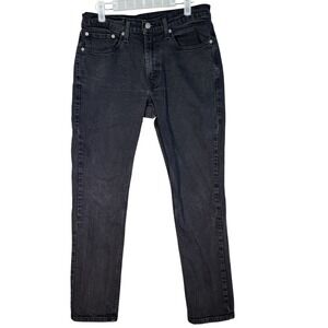 Levis 541 Jeans Mens 31x32 Black Athletic Fit Stretch Denim Tapered Pants